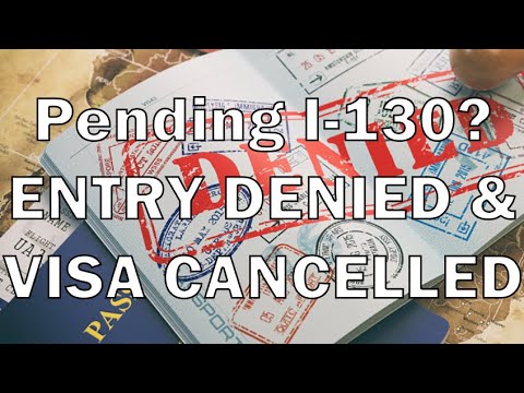 Can I travel outside US while I 130 is pending?