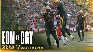 GAME HIGHLIGHTS: Week 14 - Edmonton Elks vs Calgary Stampeders | 24.09.07