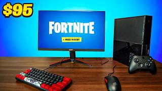 I Built An ENTIRE Gaming Setup For $100