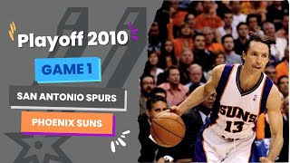 San Antonio Spurs vs. Phoenix Suns, NBA Playoff G1, Full Game, May 3, 2010