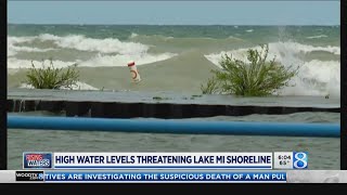 Lake Michigan flood concerns sticking around