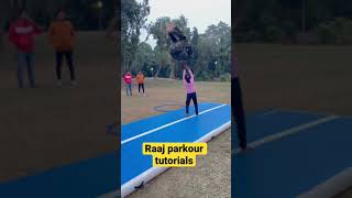 #airtrack #gymnastics #mat Raajparkourtutorials