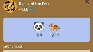 Rebus Of The Day Zoo 24-25 January | Zoo Rebus Of The Day | Riddle Of The Day Zoo 24 January