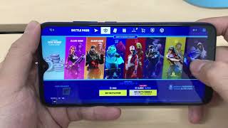 Test Game Fortnite On Xiaomi Redmi 8