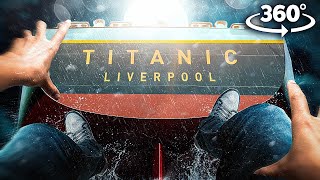360 VR | Escape the Titanic in 2 Mins | Titanic SINKING Virtual Reality | 4K