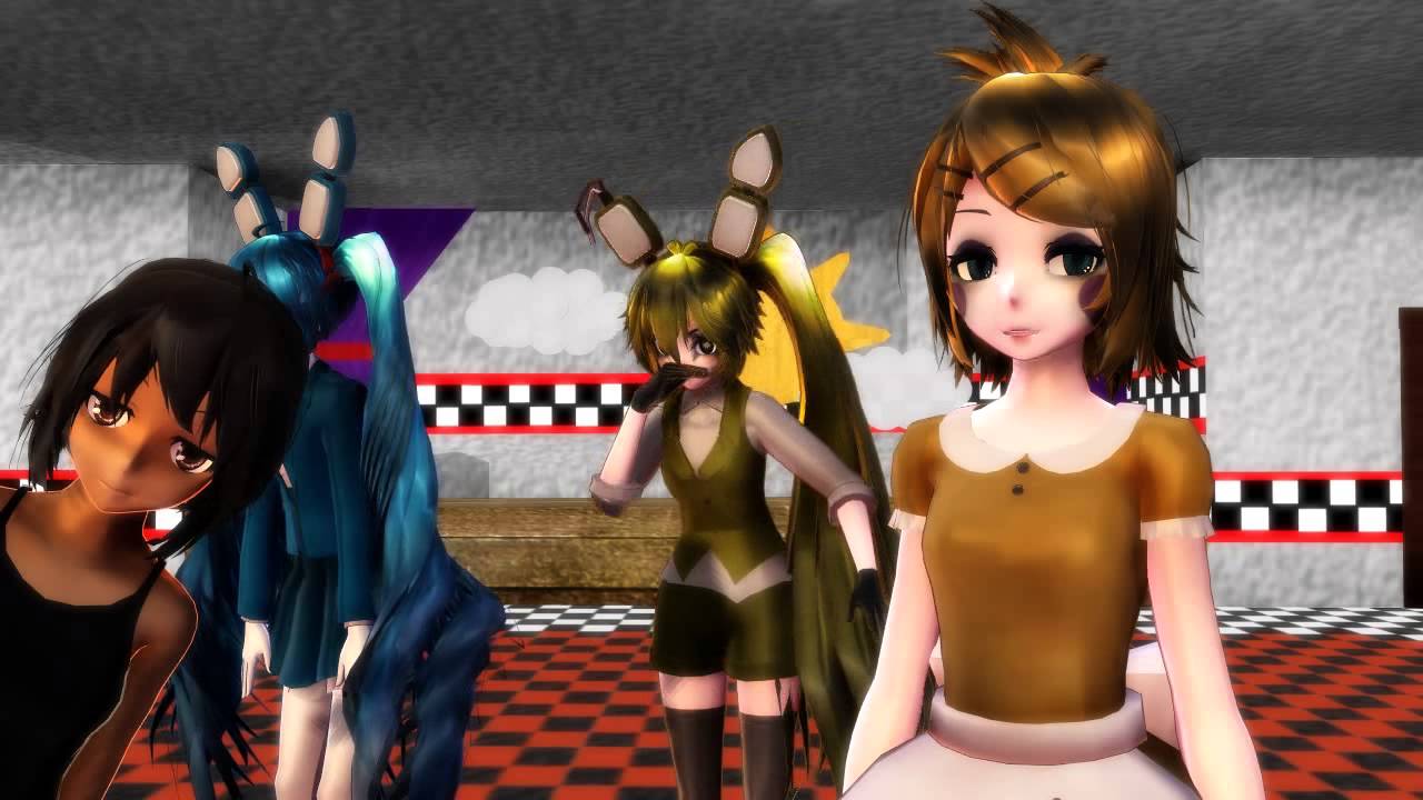 【MMD X FNAF】 B-b-b-b-but. - YouTube