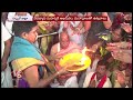 all arrangements done for moola nakshatra celebrations in basara temple v6 news