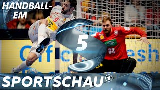 Traumtor aus der Drehung - die Top-Szenen aus Spanien - Deutschland | Handball-EM | Sportschau