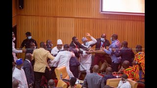 Tema West MP-elect, Carlos Kingsley Ahenkorah snatches ballot paper in parliament | Citi Newsroom