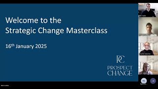 Prospect Change Strategic Change Masterclass