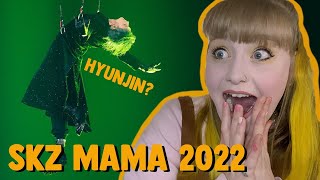 REACTION TO STRAY KIDS MAMA 2022 PERFORMANCE (VENOM + MANIAC) lol im not ok