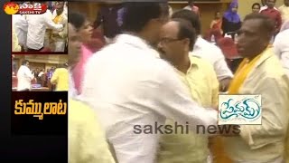 TDP and YCP Corporators Fight in Nellore Municipal Corporation