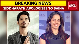 Actor Siddharth Issues Apology On Social Media Against His \