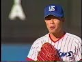 1993 川崎憲次郎 6 日本シリーズ　ストレート主体の力強い投球