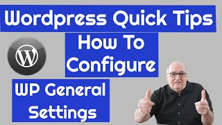 How To Configure WP General Settings🔥🔥WP Beginners Step Tutorial🔥🔥BONUS CHANGE PROFILE SETTINGS