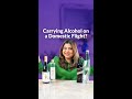 Planning to carry alcohol on a domestic flight? | Sonal C Holland MW