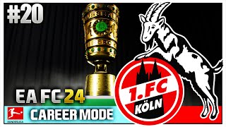 EA FC 24 | Bundesliga Career Mode | #20 | DFB POKAL FINAL v BREMEN + TITLE DECID