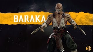 تاریخچه و داستان باراکا در مورتال کمبات 11 | History of Baraka Mortal Kombat 11