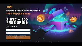 mBit Bitcoin Casino Review 2025 🎰 2 BTC Bonus + 300 Free Spins 💸 Safe \u0026 Tested, Crypto Accepted📌