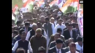 Rahul Gandhi reaches Bundelkhand to hold Padyatra