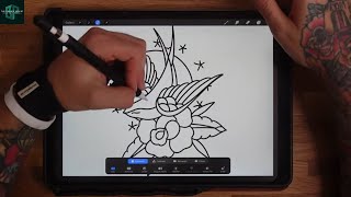 3 Easy Traditional Tattoos to Draw |  How to Draw a Tattoo Design