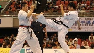 【新極真会】第28回全日本ウエイト制大会 重量級 3回戦 4 SHINKYOKUSHINKAI KARATE