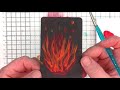 create a mixed media positivity deck week 36 creative fire