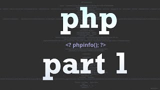 Codecademy php part 1