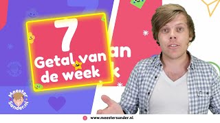 Bewegend leren - Getal van de week - 7 - Maandag