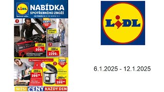 Leták Lidl - 6.1.2025 - 12.1.2025