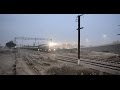 Pakistan Railways Karachi Express High Speed Crossing