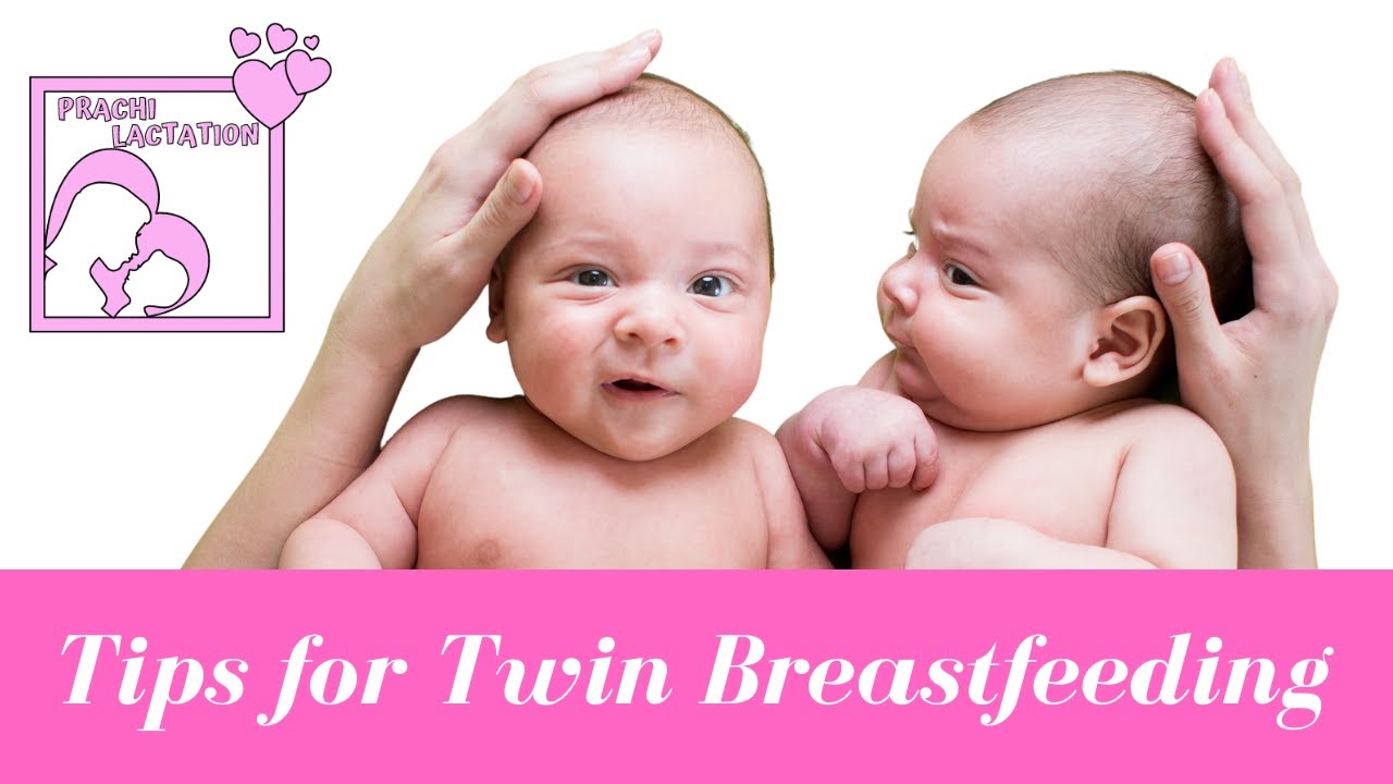 Tips For Breastfeeding Twins - YouTube