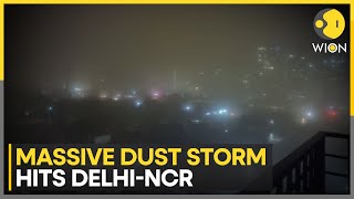 Massive dust storm hits Delhi NCR : 2 dead, 6 injured as storm uproots trees, damages buildings