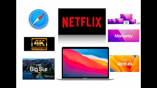 (Trick) Playing Netflix (4K/UHD) content on Safari with any Mac. (2022)