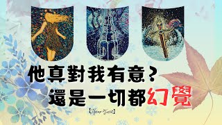 【AKINO塔羅】是我自作多情?還是他真對我有意?他的真實想法  #塔羅