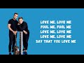 twocolors lovefool lyrics