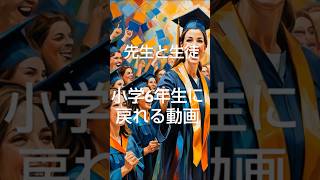 小学校　先生と生徒 #小学６年生に戻れる動画 #卒業 #学校