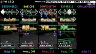 DDR / GRADIUSIC CYBER ～AMD G5 MIX～ - SINGLE (DanceDanceRevolution 3rdMIX)