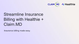 Streamlining Insurance Billing with Healthie and Claim.MD