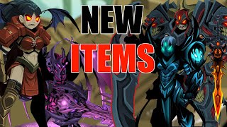 AQW More Nulgath Birthday Items 2025! New Miltonius Sets! | Winter Void - Must Get Rares - And More!