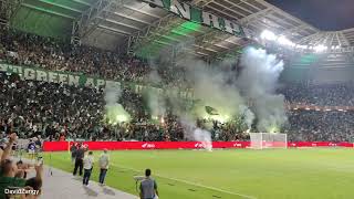 Israeli Supercup 2023-2024 Maccabi Haifa 3-1 Beitar Jerusalem | Green Apes Ultras Haifa Pyro Show