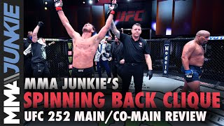UFC 252 in review | Spinning Back Clique