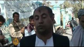 Afghans dismiss runoff vote - 23 Oct 09