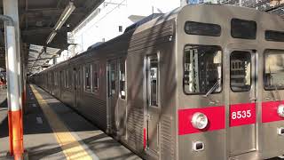 東武スカイツリーライン西新井駅発車シーン