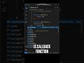 🫠🫠 Everything you need to know about JavaScript Callback Functions #shorts #javascript #programming