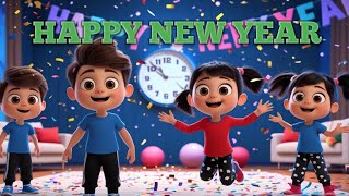 happy new year#youtube #viralvideo #cartoon #nurseryrhymes #kidsvideo #kids #baby #kidssong