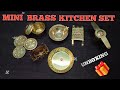 Mini Brass Kitchen Set Unboxing