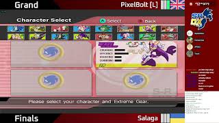 FBOpen12 | PixelBolt vs Salaga | Grand Finals| Sonic Riders DX 1.0.1 Online Tournament