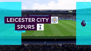 Leicester City v Tottenham Hotspur | LCFC v THFC | King Power Stadium