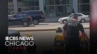 Chicago police cracking down on street vendors in Loop